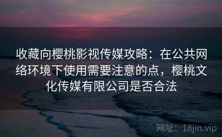 收藏向樱桃影视传媒攻略：在公共网络环境下使用需要注意的点，樱桃文化传媒有限公司是否合法