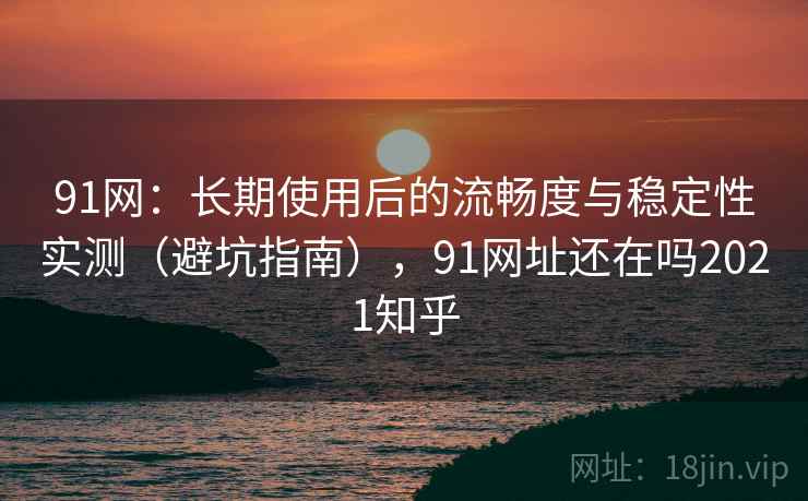 91网：长期使用后的流畅度与稳定性实测（避坑指南），91网址还在吗2021知乎