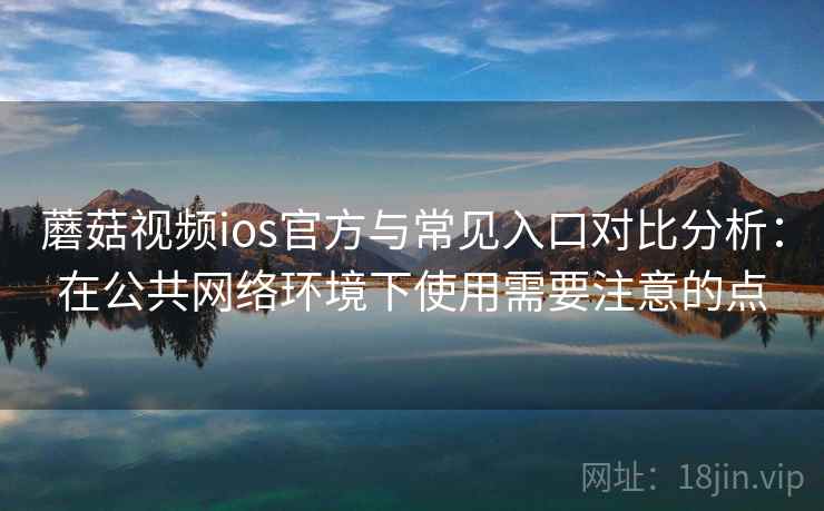 蘑菇视频ios官方与常见入口对比分析:在公共网络环境下使用需要注意的点 蘑菇视频ios官方与常见入口对比分析:在公共网络环境下使用需要注意的点